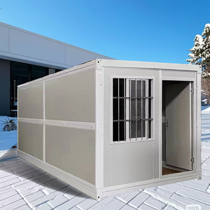 20FT บ้านหลังเล็กพับได้สำหรับใช้ในบ้านบ้านบ้านหลังเล็กบ้านพับได้ทันสมัยได้รับความนิยม - Product Image 1