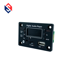 LED USB TF FM Radio Audio lettore MP3 modulo decodificatore circuito musicale fabbrica all'ingrosso blu dente <span class=keywords><strong>5.0</strong></span> 5V 12V cavi neri SFD - Product Image 5