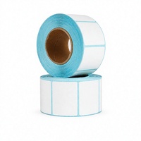 Rouleaux de papier pour étiquettes thermiques 60x40mm*1000, taille et logo personnalisés, livraison rapide, échantillon gratuit, autocollant adhésif, bonne qualité