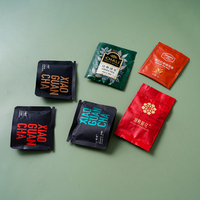 Petit sachet alimentaire refermable avec fermeture éclair, sac d'emballage mini personnalisé de 7g à 20g pour thé matcha, bonbons