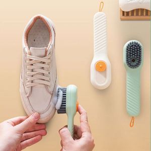 Brosse de nettoyage hydraulique multifonctionnelle automatique pour lessive liquide avec distributeur de savon, brosse à chaussures, vente en gros d'usine - Product Image 4