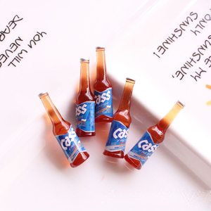 Offres Spéciales : Miniatures de nourriture, jouets en forme de bouteilles de boissons, accessoires en résine, breloques pour sacs, sachets surprises en résine pour la décoration - Product Image 5