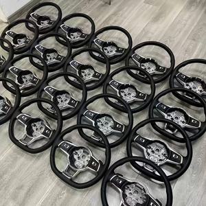 Volant sport en cuir JIANSHAN TF-0027 pour Volkswagen <span class=keywords><strong>Golf</strong></span> MK6/MK7/MK7.5/GTI/<span class=keywords><strong>GTD</strong></span>/GTE/R Passat B8 Polo - Product Image 6