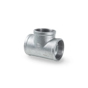 Raccords en T (Tee) en fer malléable galvanisé et noir de marque TSP - Product Image 4