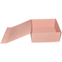 Boîte d'emballage en carton pour lingerie, soutien-gorge, sous-vêtements, avec logo, boîte pliable magnétique pour vêtements