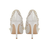Chaussures à talons hauts pour mariée, vente en gros 2025