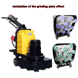 آلة طحن الخرسانة الصناعية الكهربائية من يو ميدا 630/650/700/720، ماكينة طحن الحجر مع 12 رأس تحويل، 380 فولت، 630×630 مم - Product Image 6