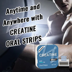 Suplementos para el cuidado de la salud, tiras orales de creatina vegana, tiras de creatina energética, creatina sublingual, película fina Oral de alta absorción - Product Image 5