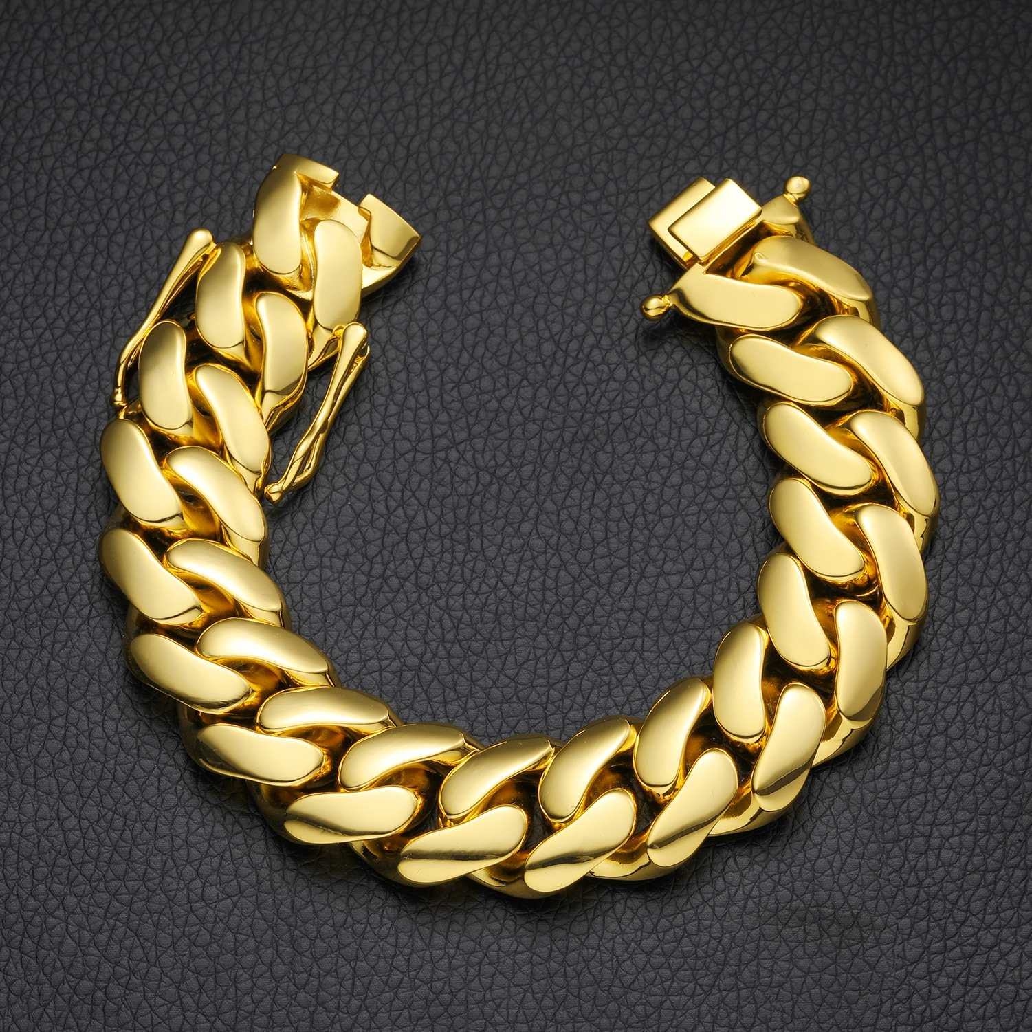 Wholesale Luxury Hip Hop Jewelry - Real Gold Plated Brass