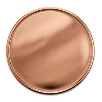 Pièces de monnaie personnalisées en cuivre fin 999, 1, 2, 5, 10 oz, impression en relief 2D 3D, lingots, pièces rondes vierges de 40 mm (8 cm)