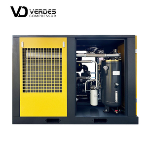 VERDES Ahorro de energía 22 37 110 132 160 KW 200HP Compresor de aire de tornillo de doble etapa 55kw Compresor de aire industrial de dos etapas 45kw - Product Image 6