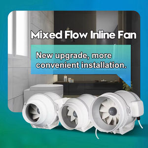Potente Ventilador <span class=keywords><strong>de</strong></span> Extracción Silencioso <span class=keywords><strong>de</strong></span> 4 Pulgadas, Ventilador Eléctrico <span class=keywords><strong>de</strong></span> Plástico para Conductos, Aspirador <span class=keywords><strong>de</strong></span> Humos para Cocina, Baño, ODM, OEM, Personalizable - Product Image 3