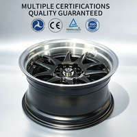 Ruedas FLowtone de Alta Gama para Carreras, para Opel Corsa D 15, Fabricadas en China, Ruedas de Aleación de 2 Piezas, Tamaño Personalizado, 4 Orificios