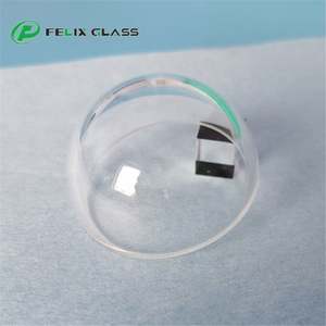 FELIX Lente de Cristal Óptico Sin Recubrimiento N-BK7 H-K9L, Cubierta de Lente Tipo Domo OEM para Cámara Submarina con 3 Años de Garantía - Product Image 1