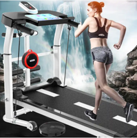 Cinta de correr plegable no motorizada para el hogar con inclinación de 3 niveles y pantalla LCD-Máquina de ejercicios ecológica para uso doméstico