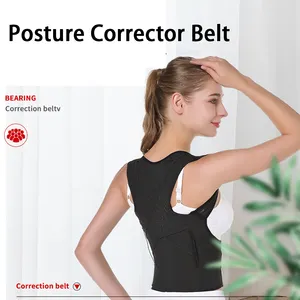 2024 Unisex Postura Corrector Belt Corset Postura Correção Ajustável Back Brace Postura Corrector Belt