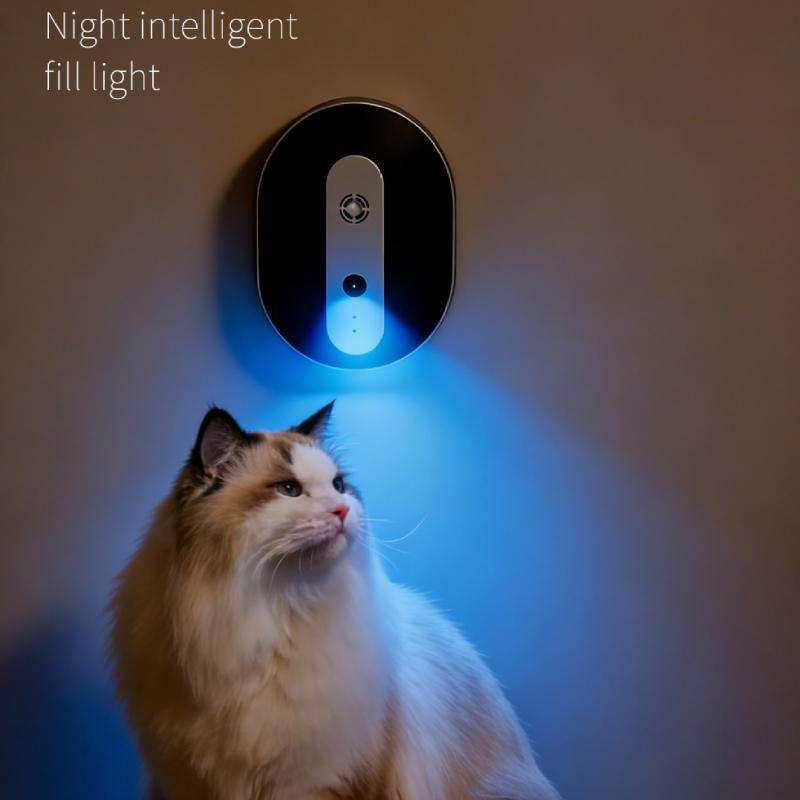 AI Smart Pet Camera Pet Recognition Auto Tracking HD Night Vision Spray ...