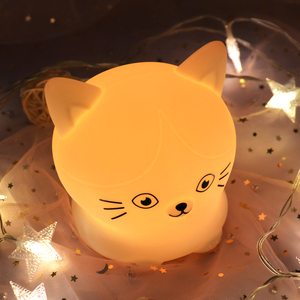Có Thể Sạc Lại Nhựa Thủ Công Ánh Sáng Ban Đêm May Mắn Cảm Biến Chuyển Động Đèn Mèo Nhỏ Thiết Kế Cho Trang Trí Nội Thất Câu Lạc Bộ Disco Pest Control Đèn - Product Image 1