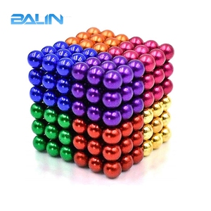 Alta Precisión 3d diy 216 piezas <span class=keywords><strong>5mm</strong></span> 6mm 3mm de <span class=keywords><strong>neodimio</strong></span> de imán magnético <span class=keywords><strong>bolas</strong></span> de color <span class=keywords><strong>5mm</strong></span> - Product Image 4