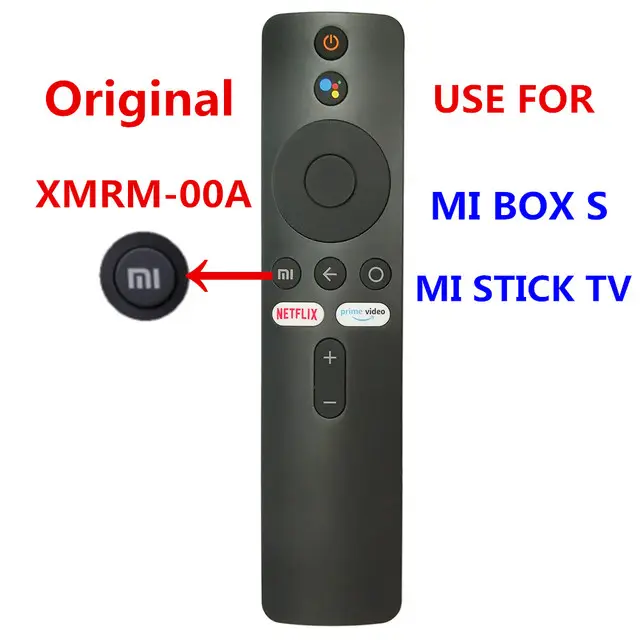 Global Version Xiaomi Mi TV Stick Android TV Google Assistant remote control XMRM-00A XMRM-006 original voice Remote for Mi