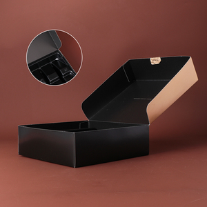Boîte à tiroirs <span class=keywords><strong>BRAVO</strong></span> haut de gamme faite à la main avec gaufrage, 9*9*6cm, doublure en éponge 100g, papier couché or brillant UV, pour cosmétiques, sérums, cadeaux - Product Image 6