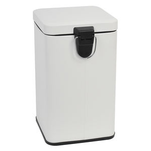 Set di utensili da cucina da bagno in ferro quadrato da 12l pattumiera - Product Image 5