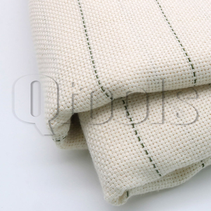 Tissu <span class=keywords><strong>de</strong></span> support primaire en rouleau, polyester, coton, <span class=keywords><strong>toile</strong></span> <span class=keywords><strong>de</strong></span> <span class=keywords><strong>jute</strong></span>, tissu <span class=keywords><strong>de</strong></span> moine, <span class=keywords><strong>tufting</strong></span> avec lignes vertes - Product Image 5