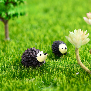 Figurine miniature en résine de hérisson, décoration de <span class=keywords><strong>jardin</strong></span> féerique, accessoires de bonsaï - Product Image 3