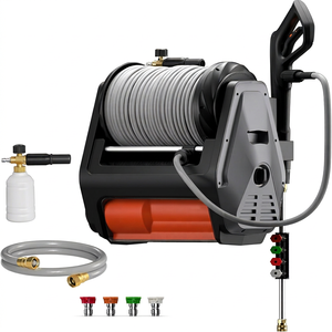 Idropulitrice Professionale Gfalls in Offerta con Tubi da 30 Metri, Argento Scuro - Product Image 1