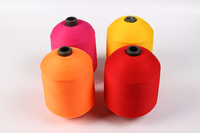 Factory Price Colorful High Tenacity Polyester Yarn for Knitting