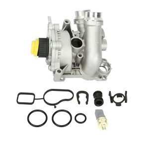 เทอร์โมสตัทเครื่องยนต์ดับเบิ้ลฟิสท์ 06H121026DD 06H121026CD สำหรับเปลี่ยนชุดปั๊มน้ำ EA888 - Product Image 1