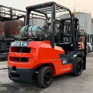 <b>Used</b> Japanese Gasoline Powered 3 Ton T-O-Y-O-T-A tcm komatsu heli lpg Forklift <b>Pallet</b> lifting Truck machine stacker side shift - Product Image 1