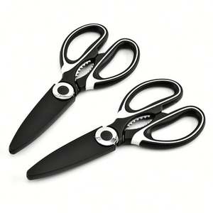 Tijeras para cocinar alimentos aptas para lavavajillas de alta resistencia, tijeras para aves de corral de cocina de acero inoxidable multiusos - Product Image 5