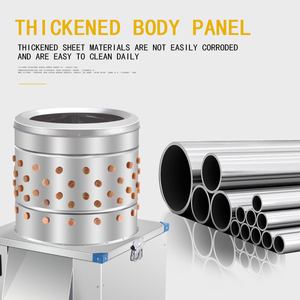 Nouvelle Offre Spéciale : Plumeuse Automatique de Volailles en Acier Inoxydable 304 pour l'Équipement d'Élevage Avicole, Nettoyage et Plumeage, Utilisable sur Ligne d'Abattage en Abattoir - Product Image 6