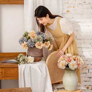 ดอกดาเลียประดิษฐ์ CallaFloral ก้านเดี่ยว ผ้าทอแบบแพน สำหรับตกแต่งบ้านภายใน - Product Image 2