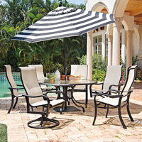 JH-Mech Plaque en acier plat robuste, thermolaquée et antirouille, pour parasols et supports de terrasse extérieurs