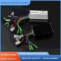 Contrôleur de vélo électrique intelligent à batterie au lithium sans balais à double mode 6-MOSFET 36V/48V 350W en aluminium