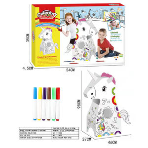 ألعاب تلوين ورسم فنية قابلة للارتداء من الورق المقوى، ألعاب ألغاز ورسم يدوية يمكنك صنعها بنفسك - Product Image 6