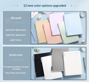 Cuaderno Grueso de Hojas Sueltas A4 A5 de PP, de Alta Calidad, Personalizable para Estudiantes, Desmontable, Papelería en Blanco, Regalo al por Mayor, 60 Hojas - Product Image 3