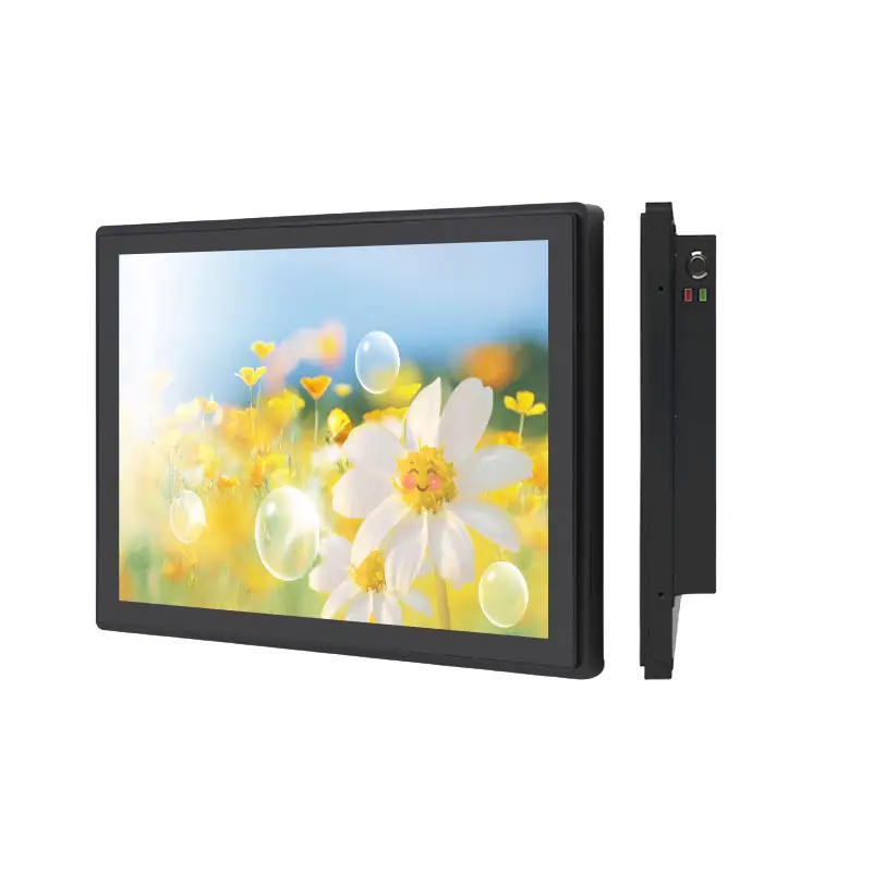 High quality ip65 grade waterproof 10.4 inch win system touch screen industrial panel pc for control system