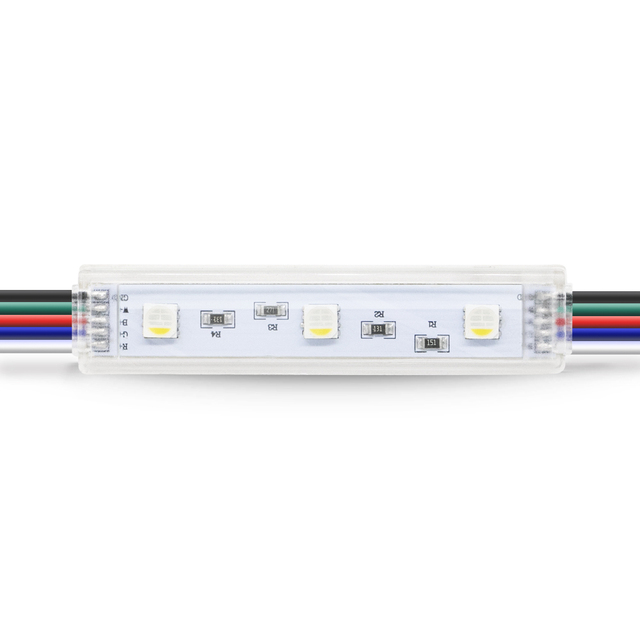 High Light Efficient 4 in 1 5050 SMD Led DC12V 0.96W 120° Beam Angle Led Module injection module single led light