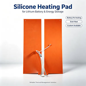 Factory Custom <b>Electric</b> Flexible <b>Heating</b> <b>Pads</b> Rubber Silicone Heater Melt Snow in Winter Provided 1.5 thickness - Product Image 5