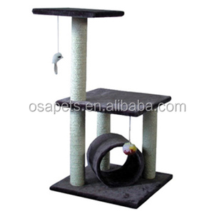 Albero di gatto che si arrampica facile da montare albero di gatto in peluche personalizzabile piattaforma di salto sostenibile - Product Image 5