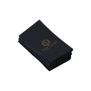 Tùy chỉnh 2-ply giấy màu đen Cocktail Khăn ăn số lượng lớn in thiết kế cho đám cưới bữa ăn tối sự kiện dùng một lần đám cưới Khăn ăn Túi - Product Image 2