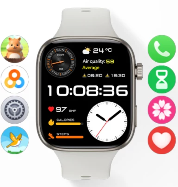 2026 NEW Honor Watch X5i Smart Watch for Men Women Heart Rate Blood Pressure Sleep Monitor Pedometer Alarm Clock Waterproof