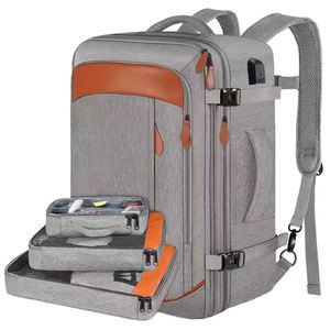 Mochila Táctica Personalizada para Exteriores, Gran Capacidad, Impermeable, para Portátil, con Puerto USB, Material Oxford, Cierre de Cremallera, para Viajes y Negocios - Product Image 2