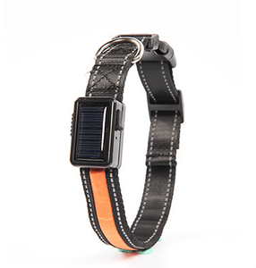 Pengisi Daya Tenaga Surya <span class=keywords><strong>LED</strong></span>, Produk Inovatif Kerah Hewan Peliharaan Kustom Kerah Anjing Pengisi Daya USB Desain Baru