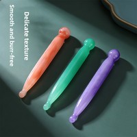 Masseur de massage des points d'acupuncture du visage et des méridiens, design imitation jade, bâton de massage osseux, directement de l'usine, en stock