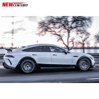 Pour Mercedes AMG GT GT43 GT50 GT53 GT63 GT63S modifié grand sac table résine fibre avant et arrière boîte jupe Quel sourcil