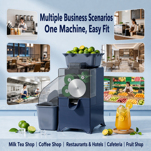 Estrattore di Succo Elettrico Commerciale per <span class=keywords><strong>Calamansi</strong></span> e Limone, Macchina per Spremitura a Freddo per Ristoranti e Juice Bar - Product Image 6